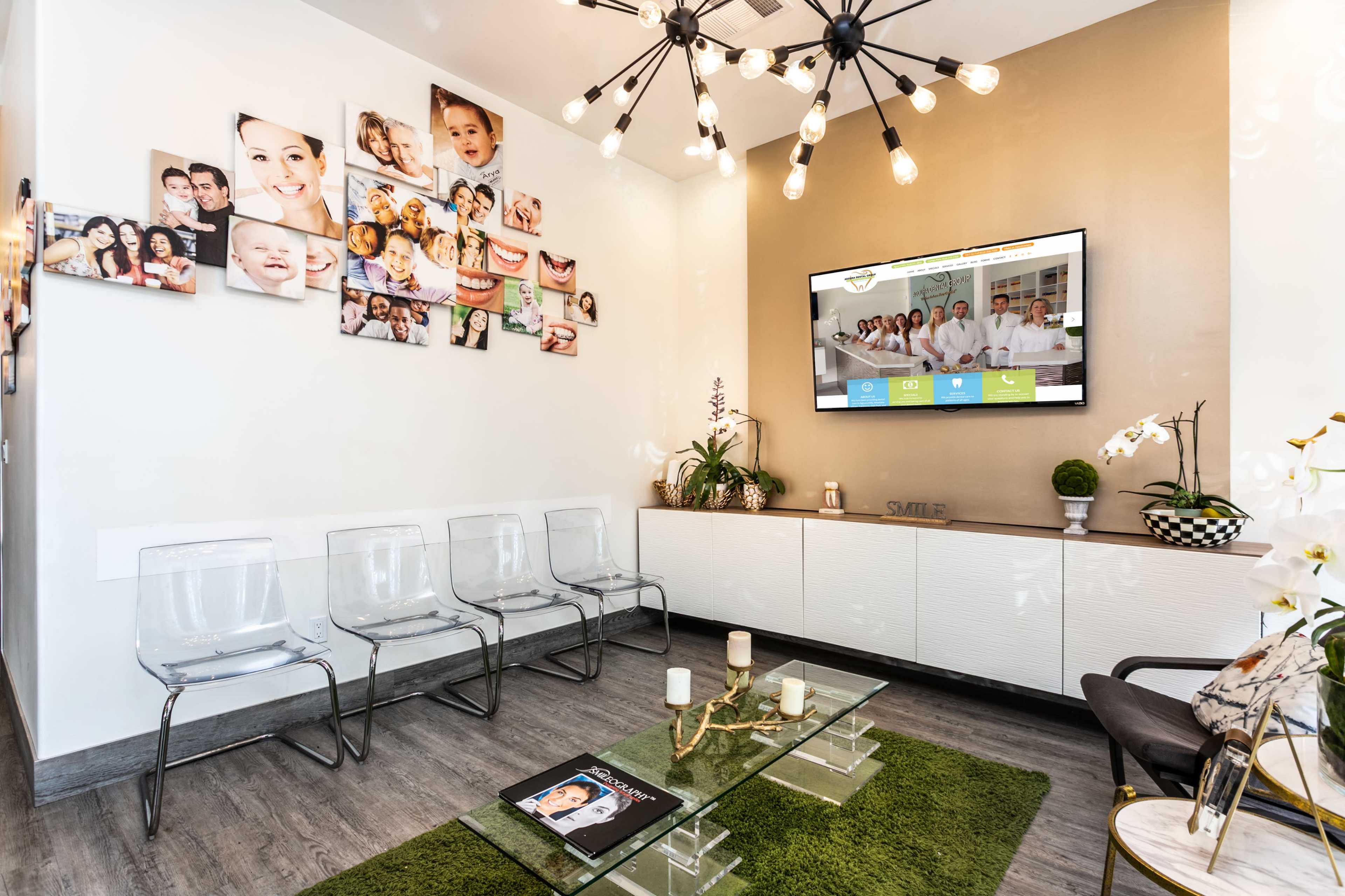 Modern dental clinic interior